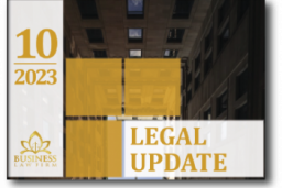 Legal Update 10/2023
